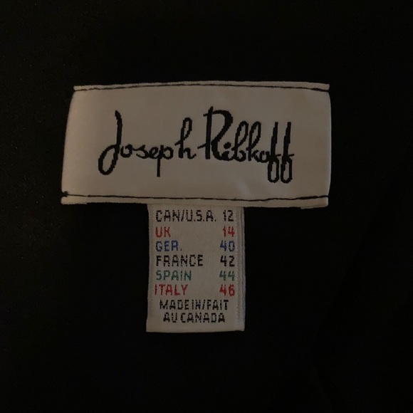 Joseph Ribkoff Black Dress - Picture 4 of 6